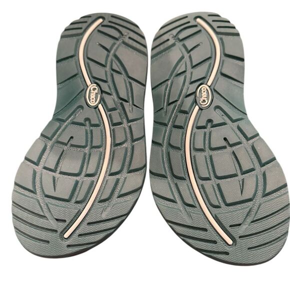 New Chaco Women's ZX/2 Classic Angular Teal Casual Sandals 6 - Picture 6 of 7